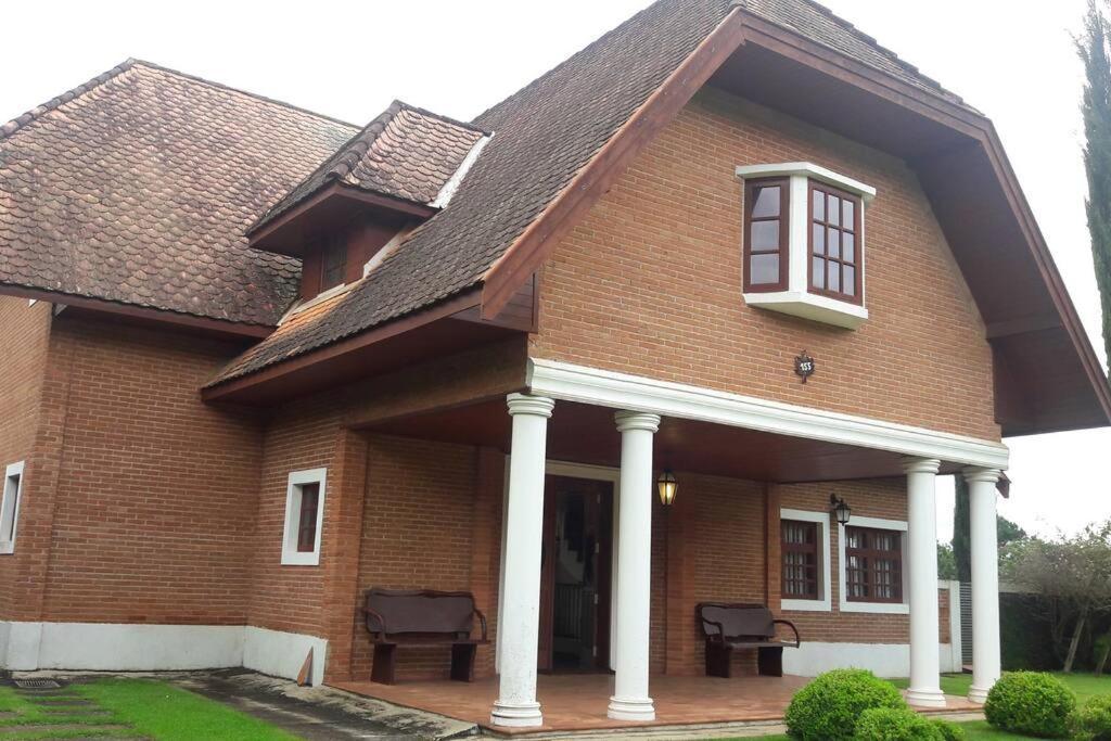 Casa E Vista Privilegiadas No Alto Do Capivari Campos do Jordao Ngoại thất bức ảnh