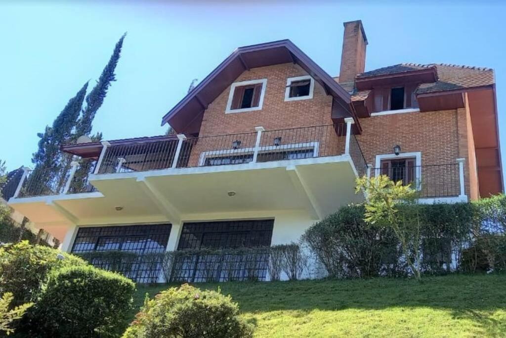 Casa E Vista Privilegiadas No Alto Do Capivari Campos do Jordao Ngoại thất bức ảnh